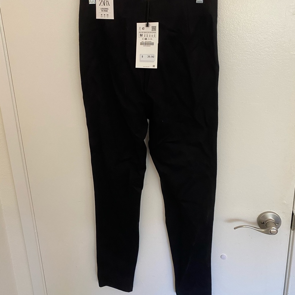 Zara leggings with side jewels